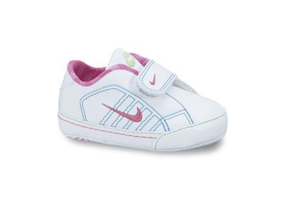 Girls Shoes Sizes on Nike Girls Babies Crib Trainers Shoes White Sizes 0 3m Ebay
