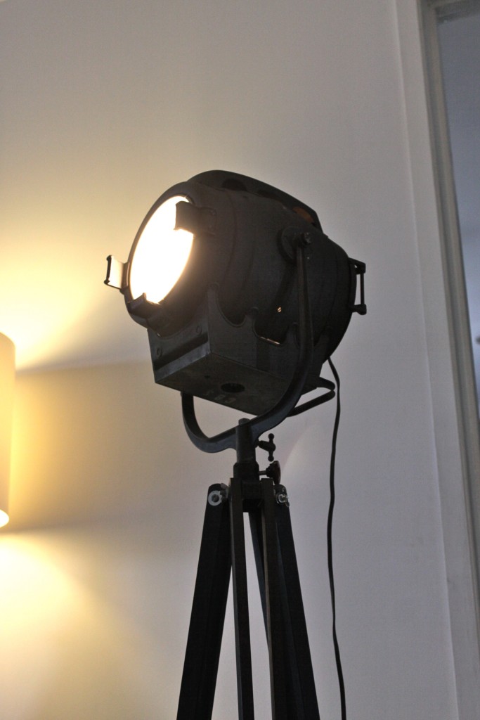 40s Vintage Movie Light Theatre Set Tripod Lamp