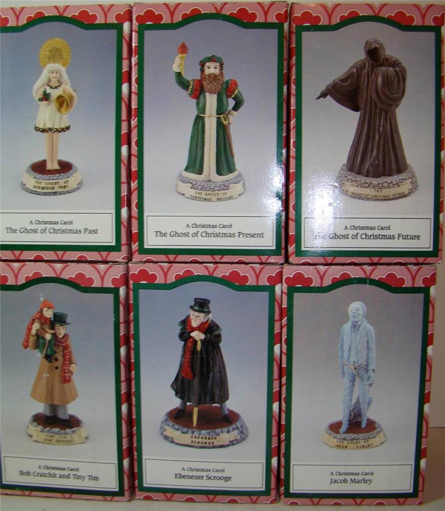 lot 6 christmas figurines novelino charles dickens carol lot 6 christmas figurines novelino charles dickens carol