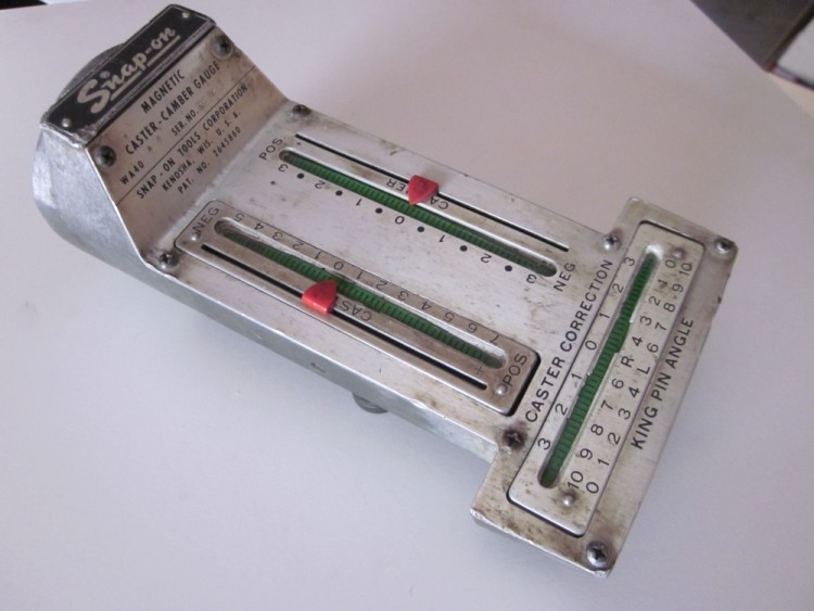 SNAPON WA40 Manual Caster/Camber Wheel Alignment Gauge eBay