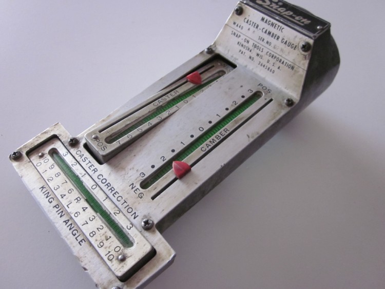 SNAPON WA40 Manual Caster/Camber Wheel Alignment Gauge eBay