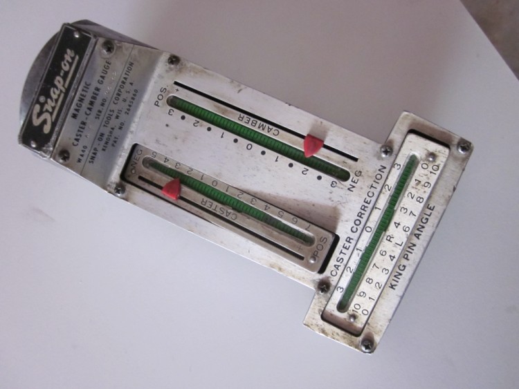 SNAPON WA40 Manual Caster/Camber Wheel Alignment Gauge eBay