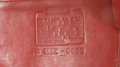 Small Handbags: Coach Serial Number Lookup