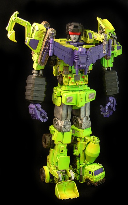 transformers devastator custom
