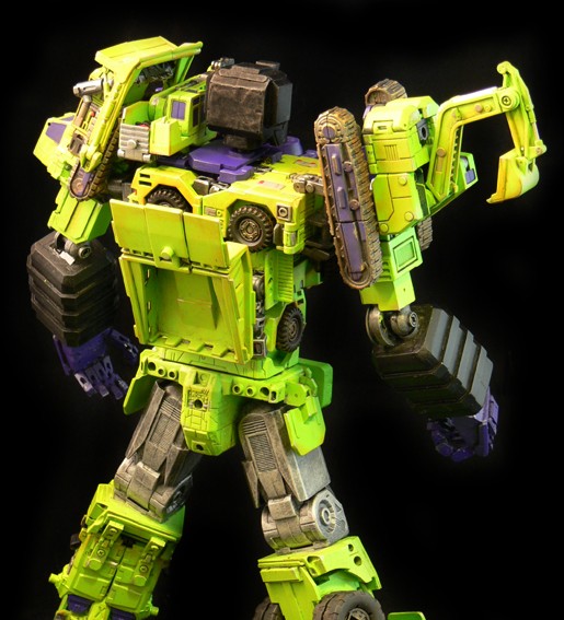 transformers devastator custom