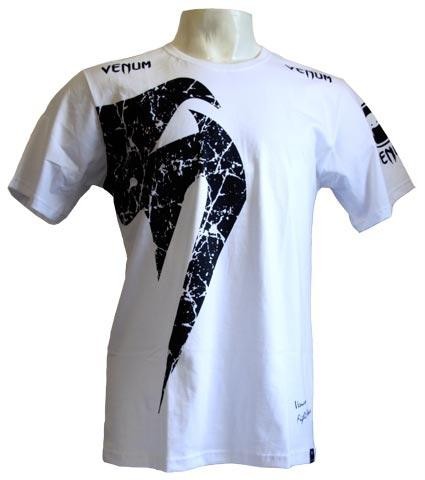 Venum Giant T-Shirt (White) - mma bjj ufc jiu jitsu - Picture 1 of 1