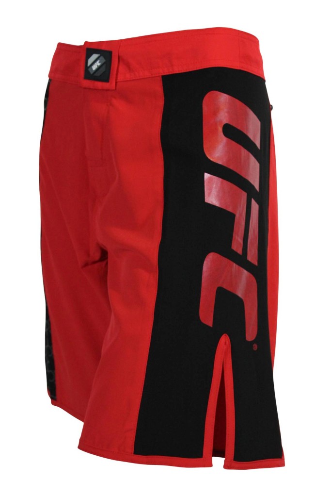 UFC GROUND GAME MMA FIGHT SHORTS RED / BLACK SIZES 30, 32, 34, 36, 38