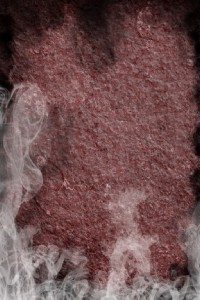 SMOKE, RED,  PHOTO BACKDROP, 60"X80", NEW
