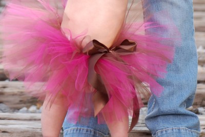 Baby Girl Photo Props on Brown   Pink Tutu Cute Infant Baby Photo Prop