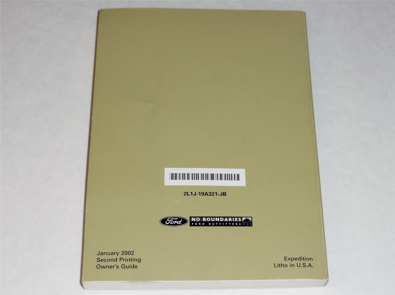 2003 Ford excursion owner manual #9