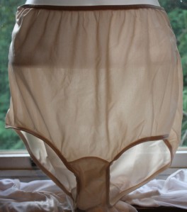 Vintage Sears Nylon Sheer Flesh Colored Granny Panties Two Pairs Ebay