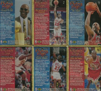 michael jordan flying high upper deck
