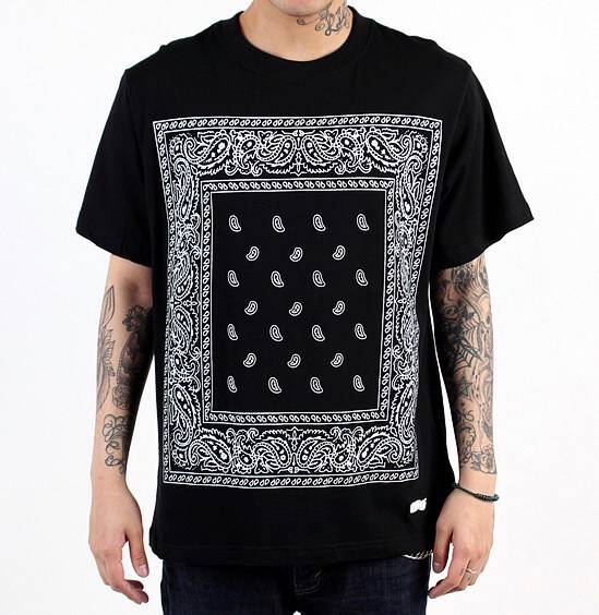 mens paisley tshirt