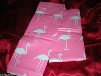 Tropical Summer Pink Flamingos Flamingos Shower Curtain