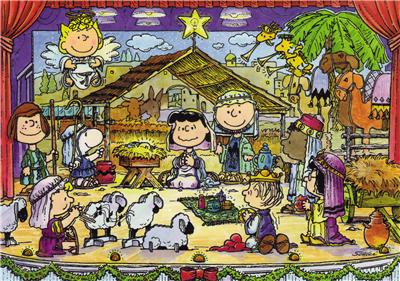 Charlie Brown "Nativity Scene"