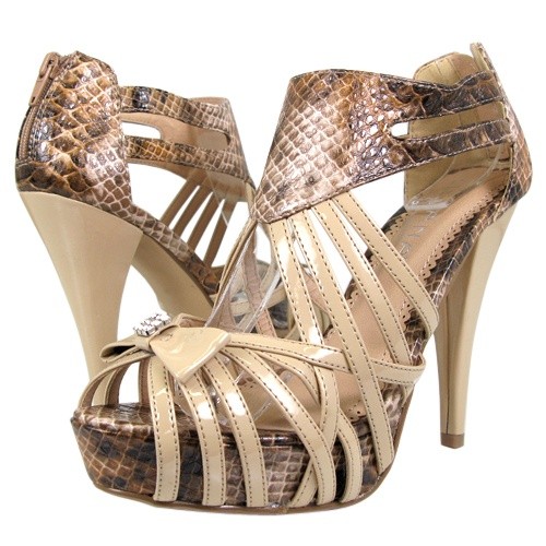 tan jeweled sandals