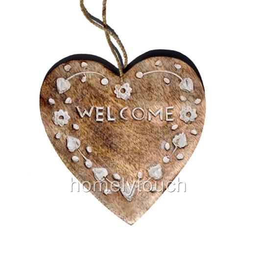 vintage style wooden hanging hearts plaque sign shabby vintage style wooden hanging hearts plaque sign shabby