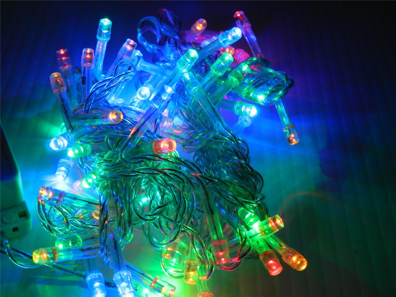 100 LED Christmas Halloween Fairy String Party Lights 8 Function USA SELLER! eBay