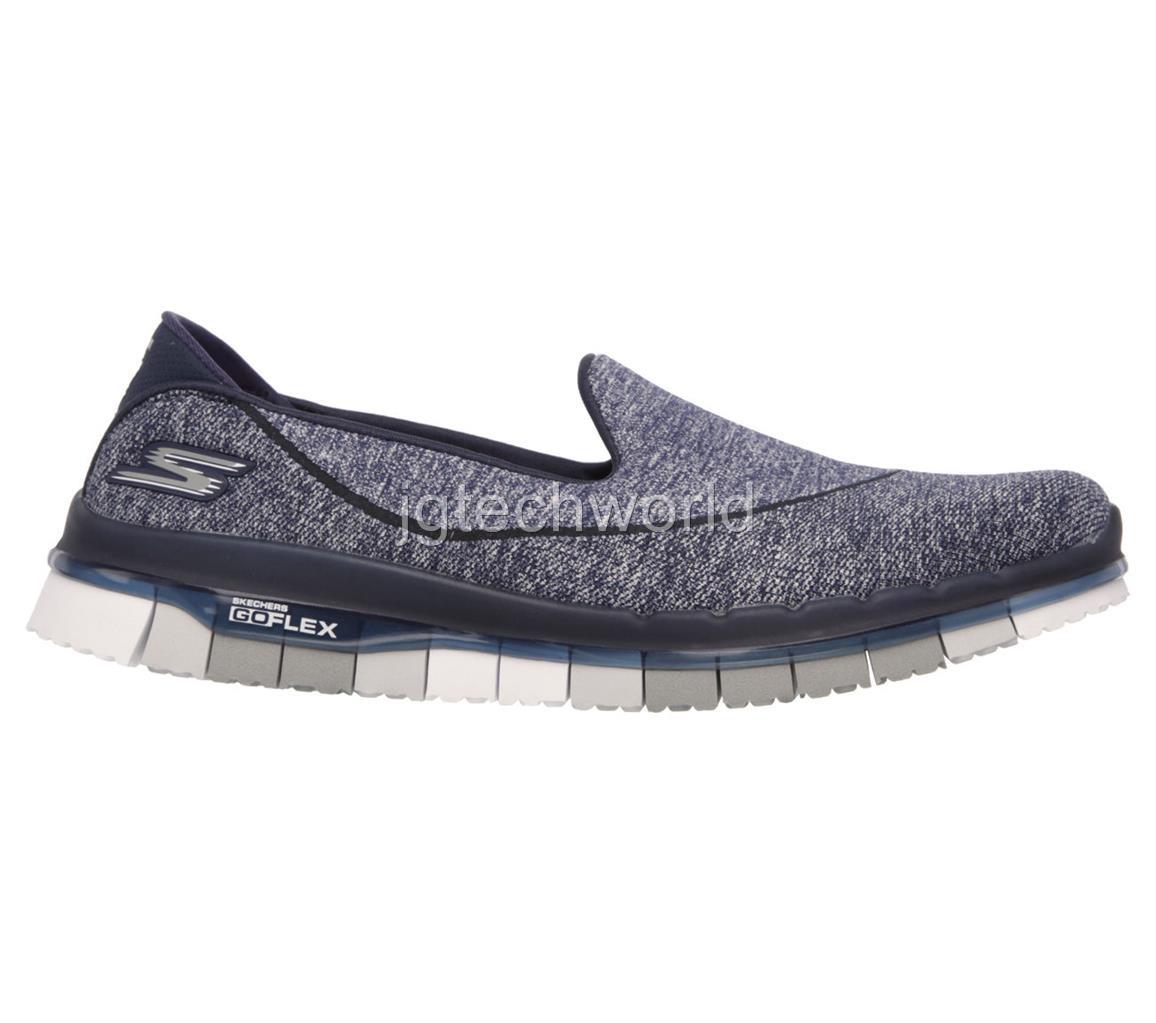 skechers women's flex sky slip on shoes