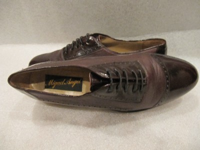   Shoes on Miguel Angel Mens Cap Toe Shoes Size 9 B   Ebay