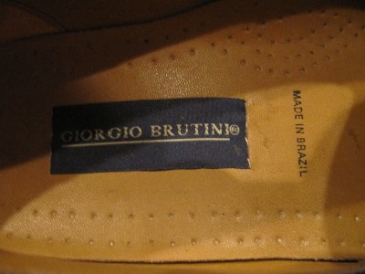 Giorgio Brutini Dress Shoes on Giorgio Brutini Mens Tassel Loafers Size 12 D Brazil Ebay