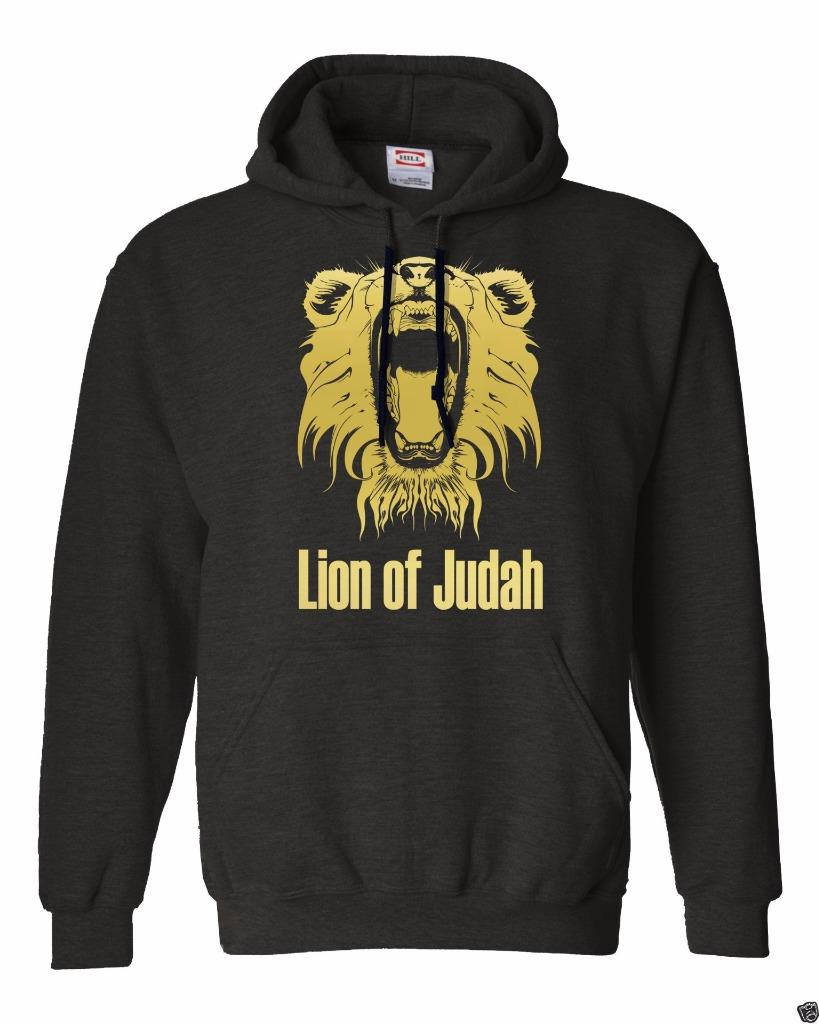 NUEVO CON ETIQUETAS HOMBRE ESTAMPADO LEÓN DE JUDAH CRISTIANO JESÚS DIOS JESÚS CHAQUETA SUÉTER SUDADERA CON CAPUCHA - Imagen 10 de 12
