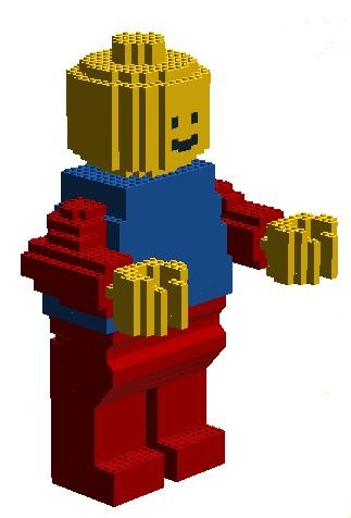 giant lego character