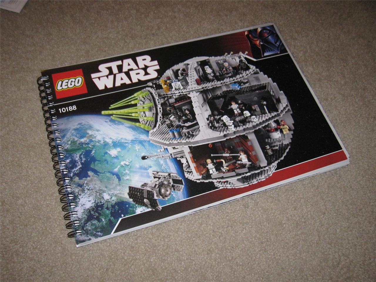 10188 Lego Star Wars Death Star Instruction Manual on CD eBay