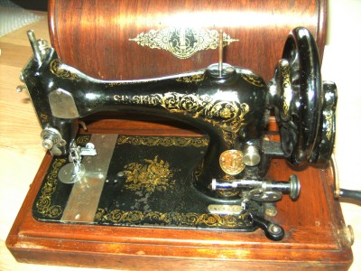 Antique Singer Sewing Machine 27k c.1890 | eBay