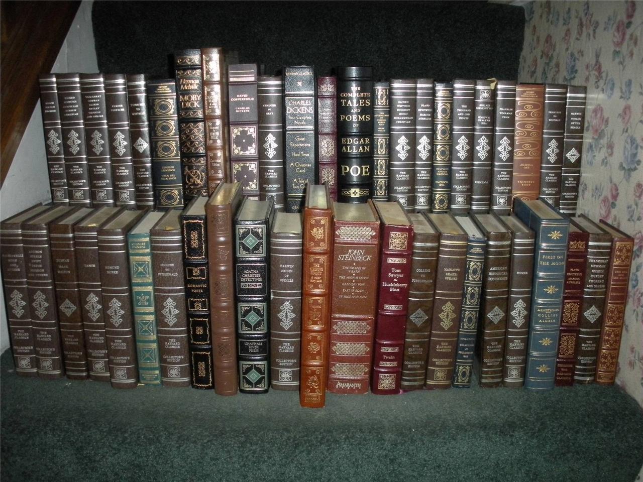 46 Franklin Library Easton Press Leather Books Harvard Classics eBay