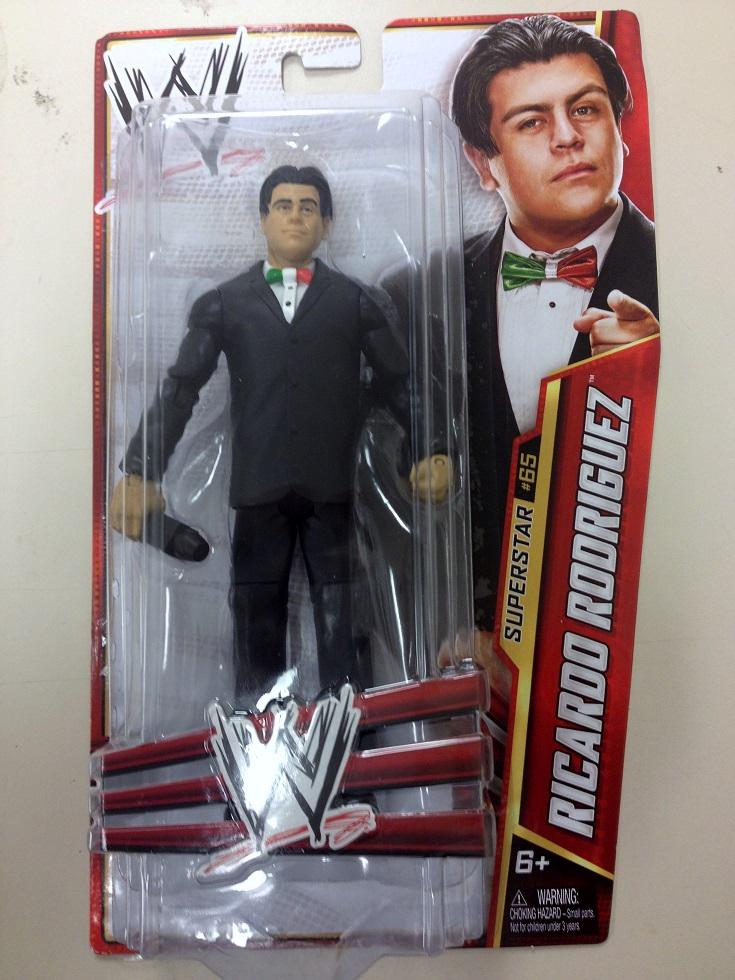 RICARDO RODRIGUEZ WWE MATTEL BASIC SERIES 34 ACTION FIGURE TOY (BRAND NEW) - Picture 1 of 1