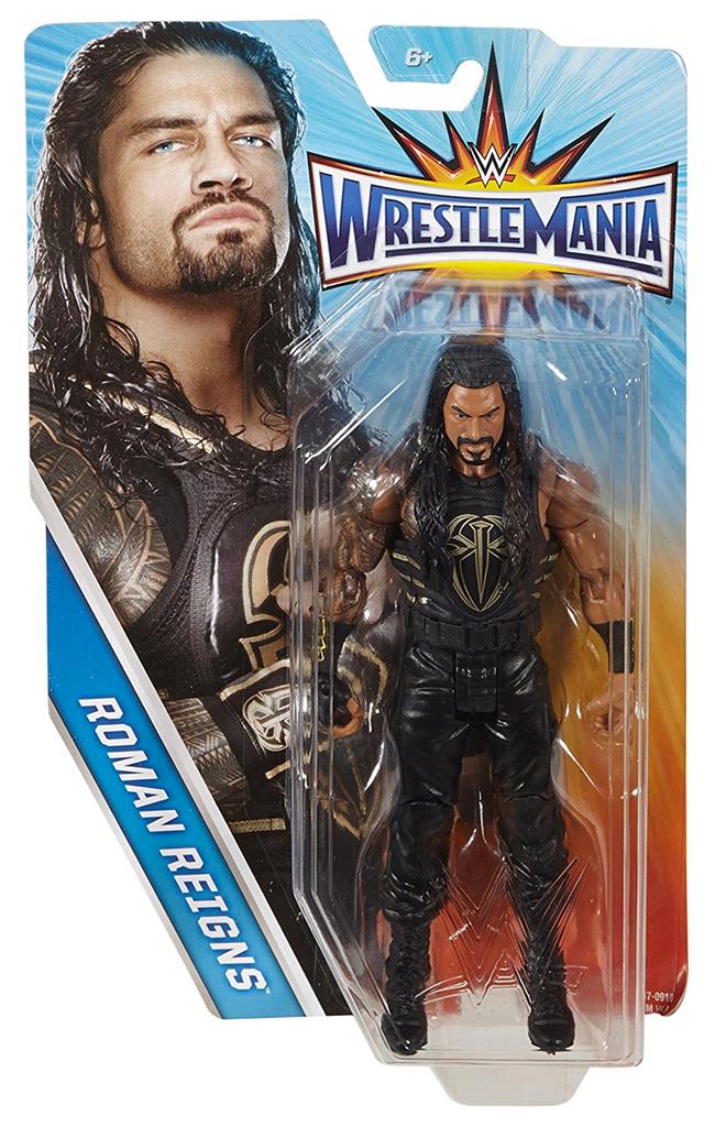 ROMAN REIGNS WWE Mattel 2017 Wrestlemania 32 Action Figure Toy - Mint Packaging | eBay