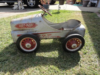 vintage hot rod pedal car