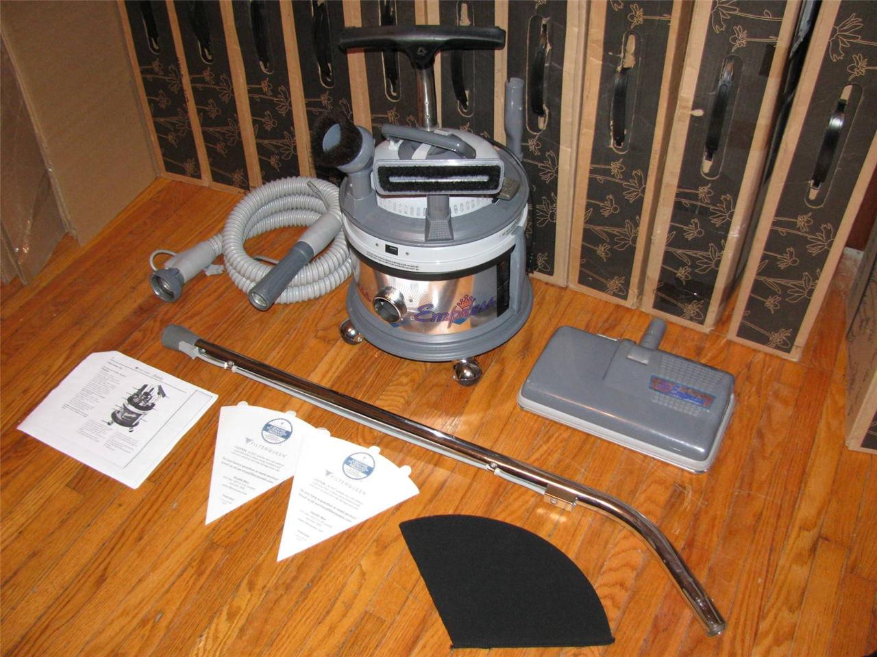 FILTER QUEEN EMPRESS VACUUM CLEANER MINT ALL ORIGINAL REFURB HEPA 5 YR