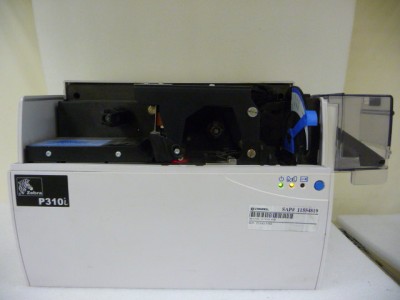 Zebra Card Printer on Zebra P310i Id Card Thermal Color Printer  P R    Ebay