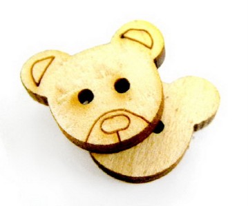 teddy bear with hole
