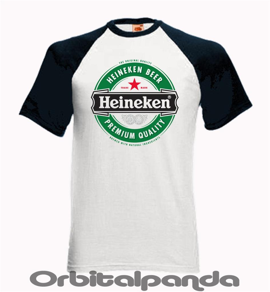 Baseball TShirt SS with Heineken Logo Beer lager german eBay