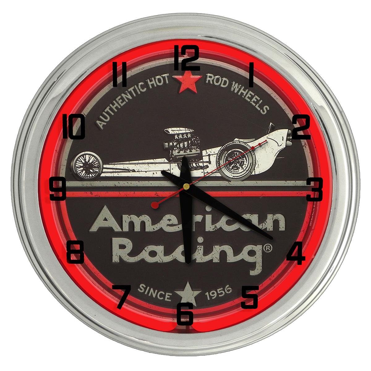 Drag Racing 17" Neon Clock from Redeye Laserworks eBay