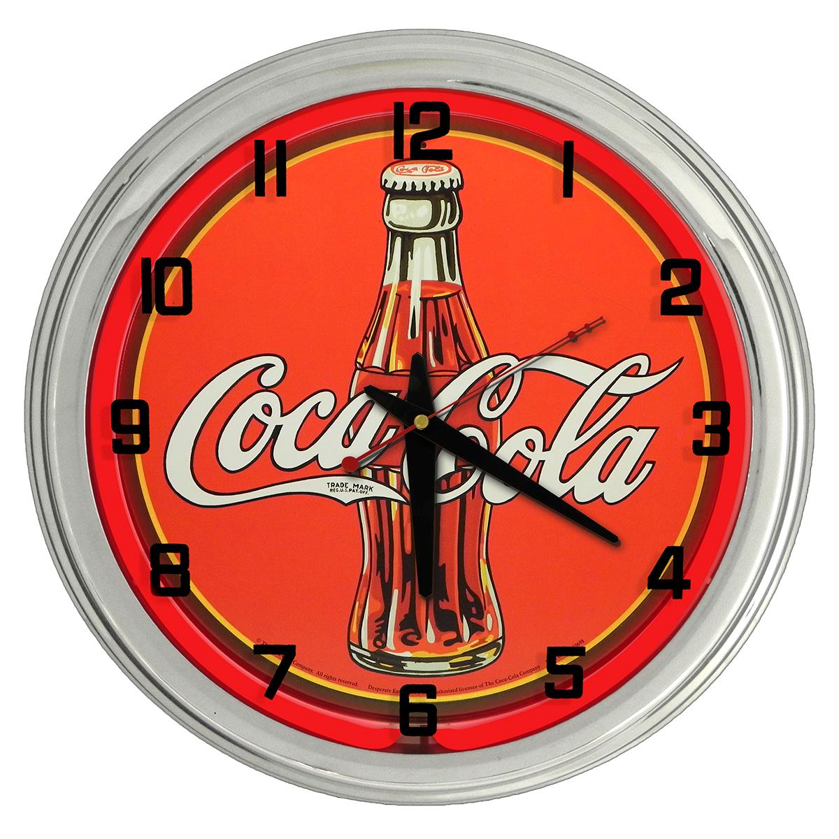CocaCola 17" Neon Clock from Redeye Laserworks eBay