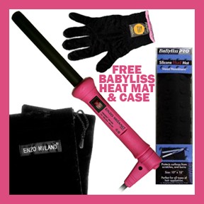 curling iron glove