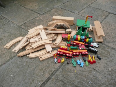 vintage brio trains