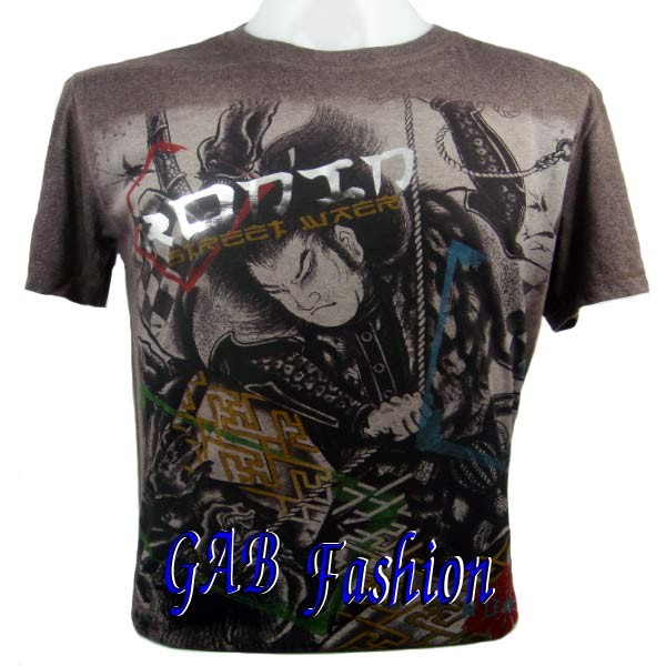 Japanese Star Samurai Tattoo Gcd Mma Ufc Mens T Shirt M For Sale.