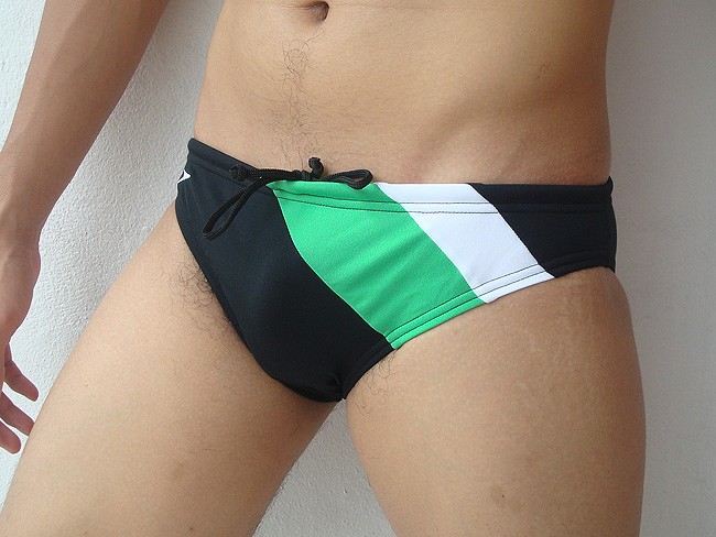 Nwt Speedo Endurance Mens Bikini Brief Swimsuit Black L Ebay
