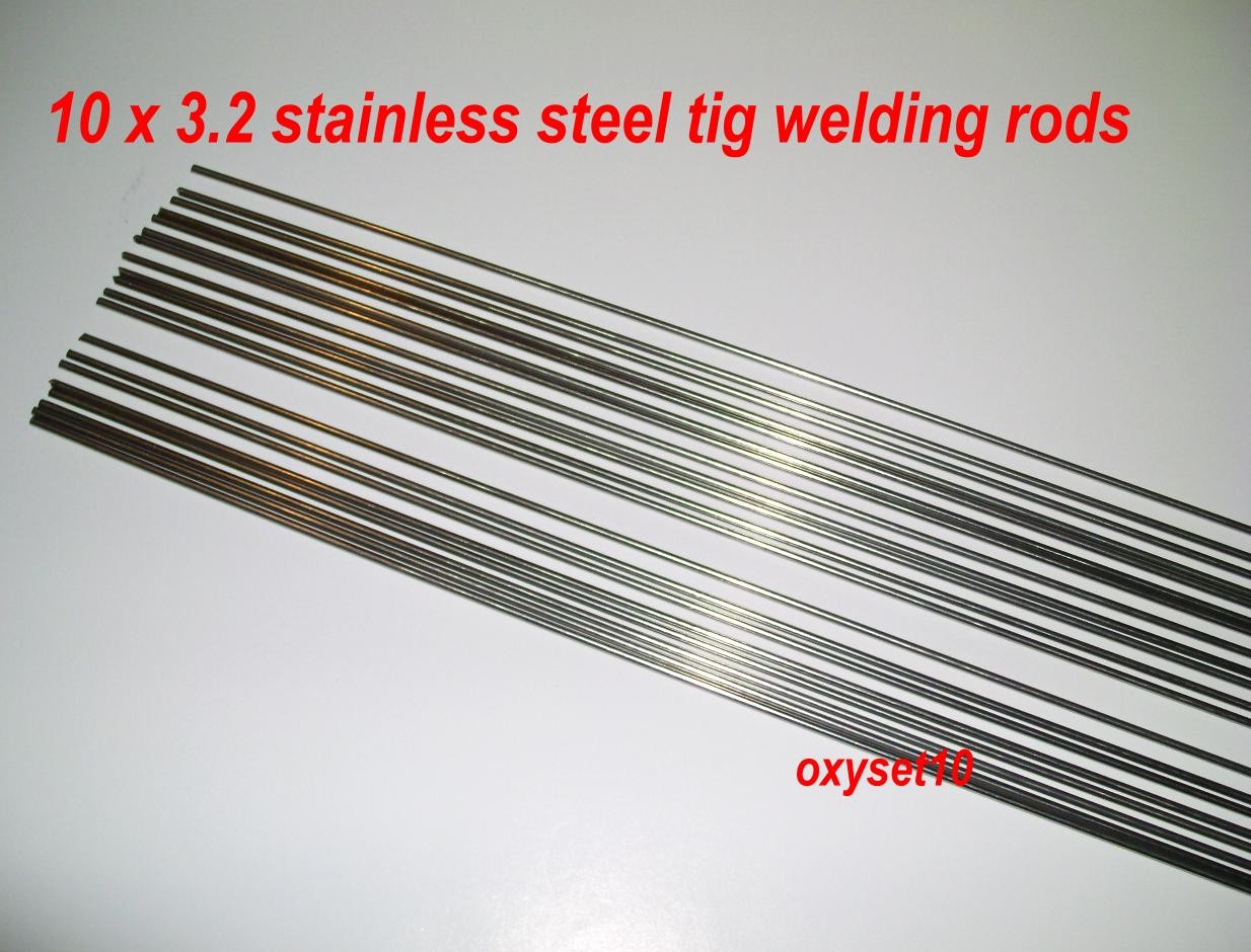 10 x 3.2mm stainless steel tig welding rods 316