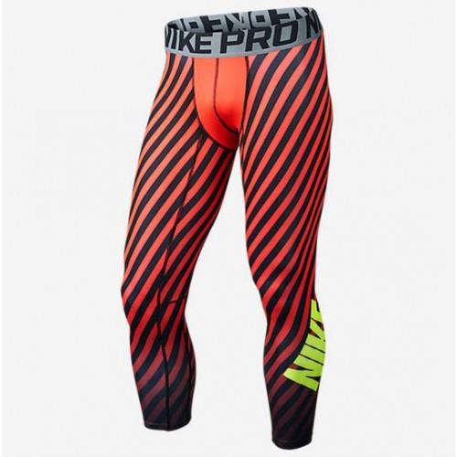 yellow nike compression pants