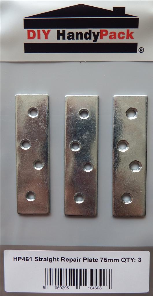 Straight Metal Repair Joining Plates 50mm 75mm 100mm eBay