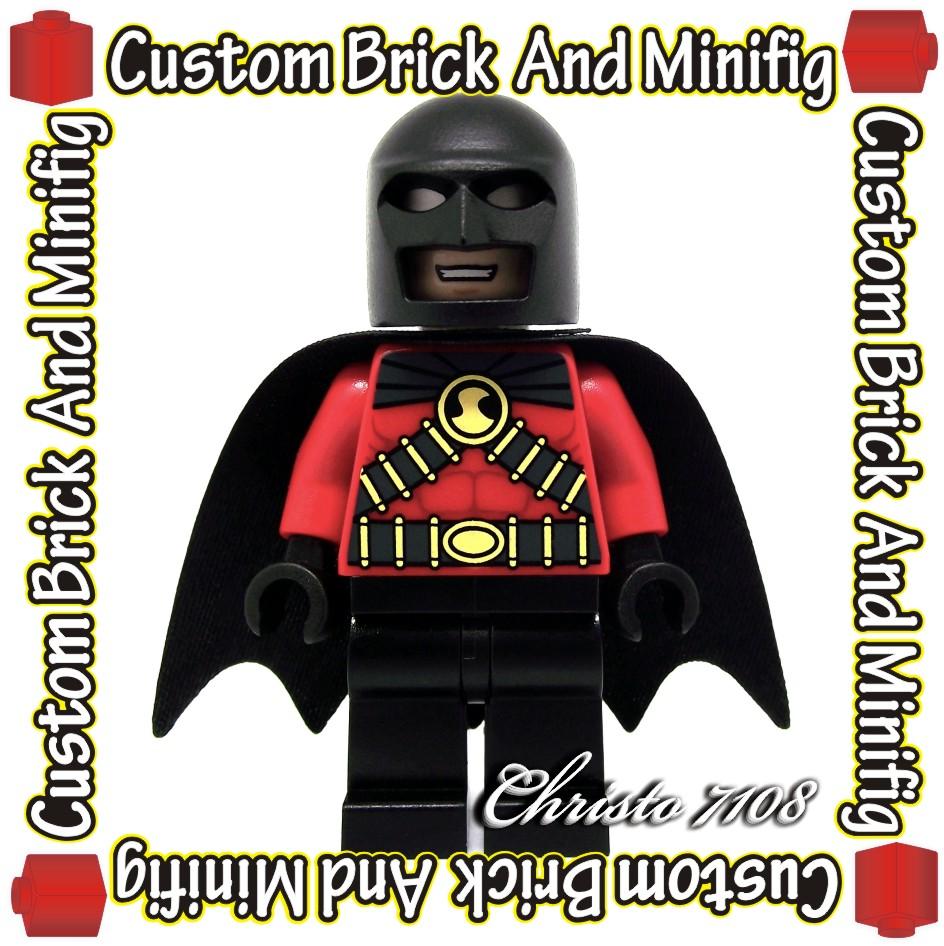 lego red robin minifigure