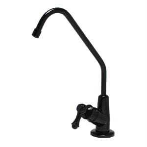 black reverse osmosis faucet