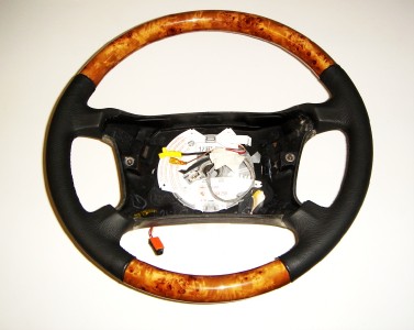 Bmw wood steering wheel cover #7