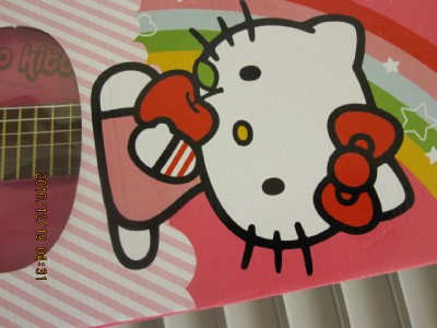 Pink Hello Kitty Guitar. Hello Kitty 30quot; Acoustic Guitar Pink Hello Kitty SIGN | eBay